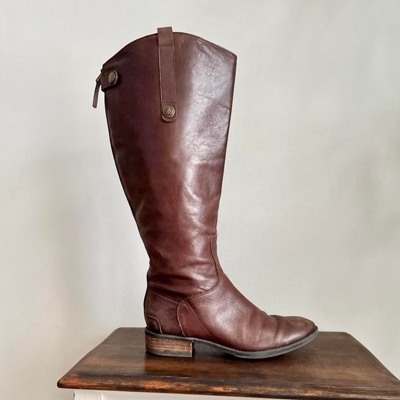 Sam Edelman Shoes - Sam Edelman Chocolate Brown Riding Boot 6.5 Knee High Campus